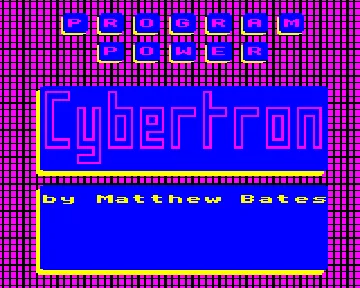 Cybertron (1983)(Micro Power) screen shot title